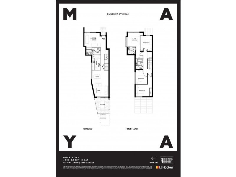 1/9 Oliver Street, Lyneham ACT 2602 Floorplan