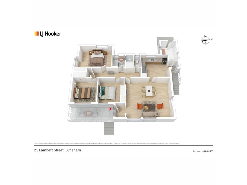21 Lambert Street, Lyneham ACT 2602 Floorplan