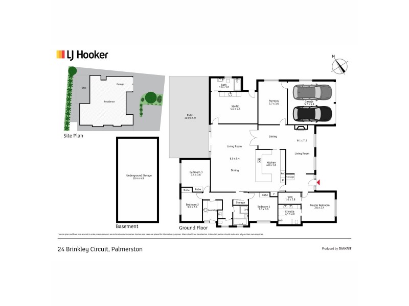 24 Brinkley Circuit, Palmerston ACT 2913 Floorplan