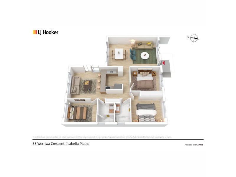 55 Werriwa Crescent, Isabella Plains ACT 2905 Floorplan