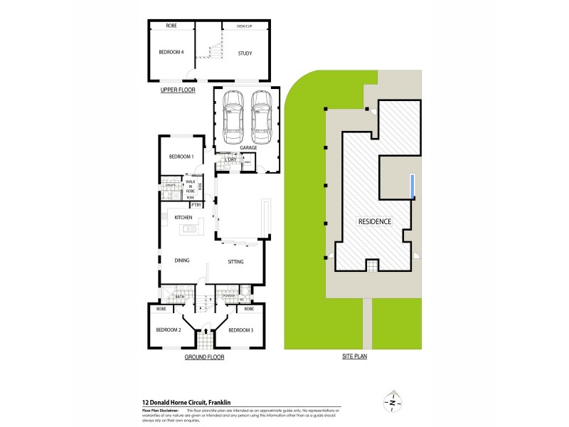 12 Donald Horne Circuit, Franklin ACT 2913 Floorplan