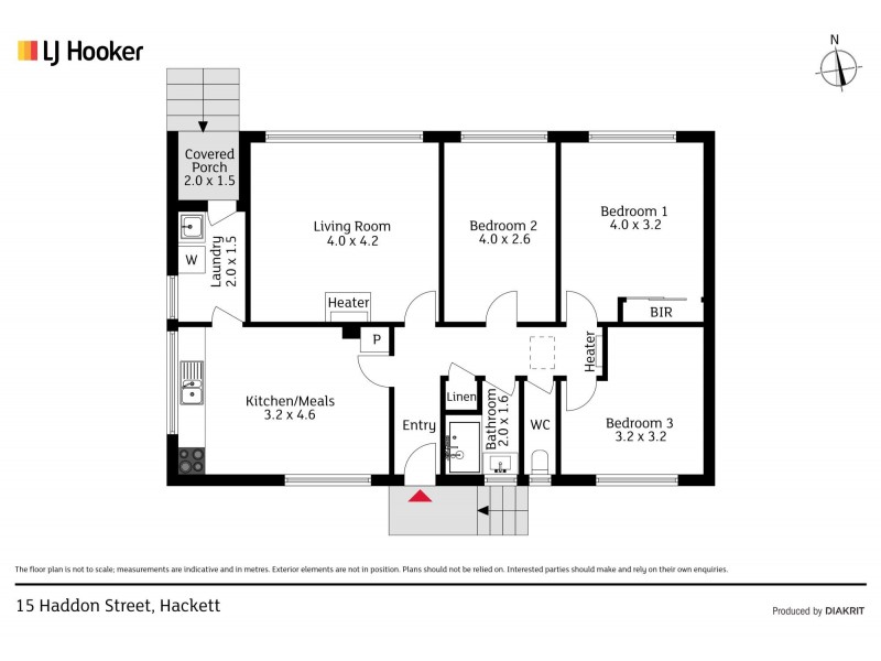 15 Haddon Street, Hackett ACT 2602 Floorplan