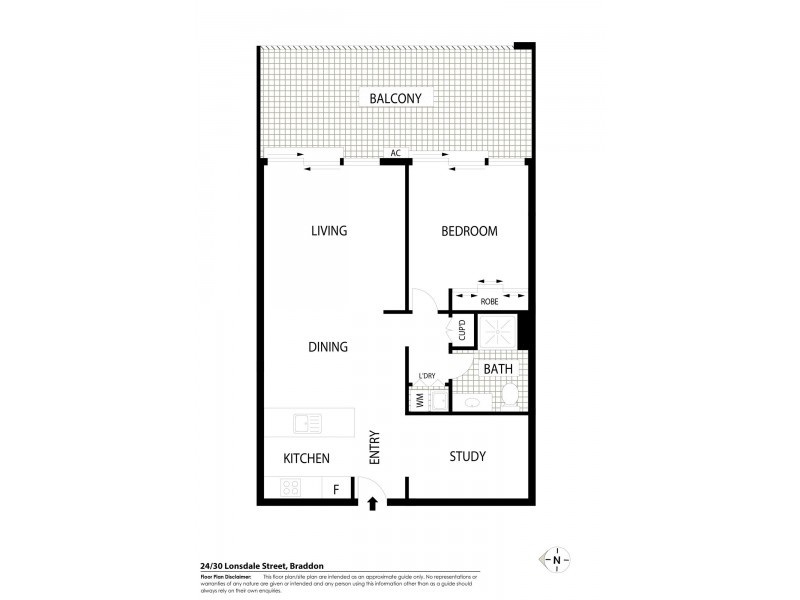 24/28-30 Lonsdale Street, Braddon ACT 2612 Floorplan