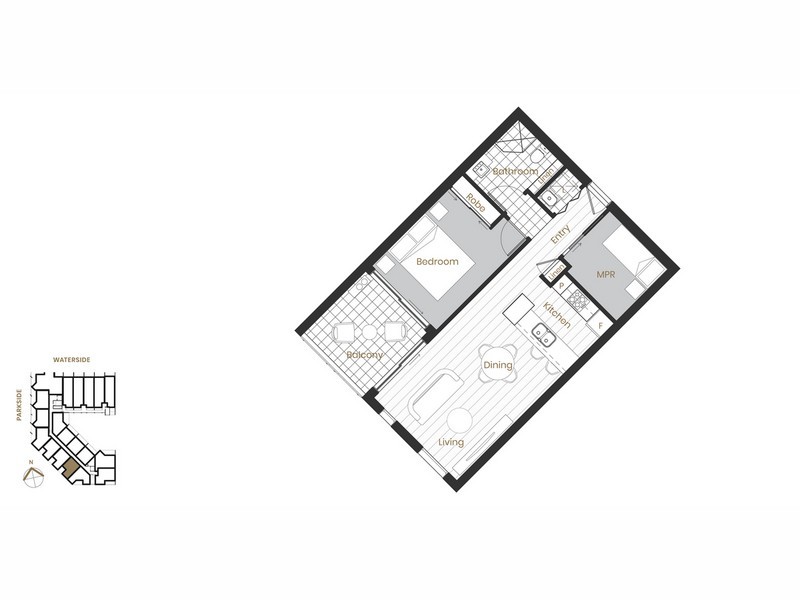 32/11 Kerridge Street, Kingston ACT 2604 Floorplan