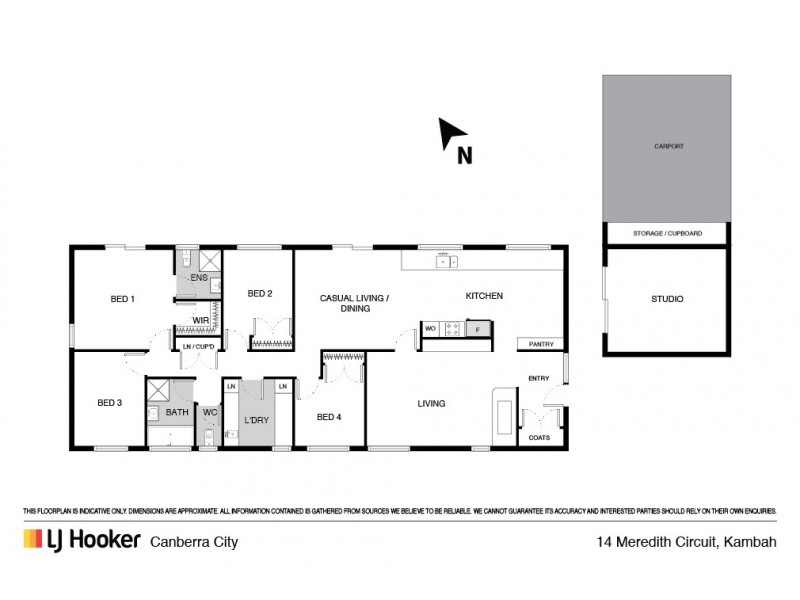 14 Meredith Circuit, Kambah ACT 2902 Floorplan