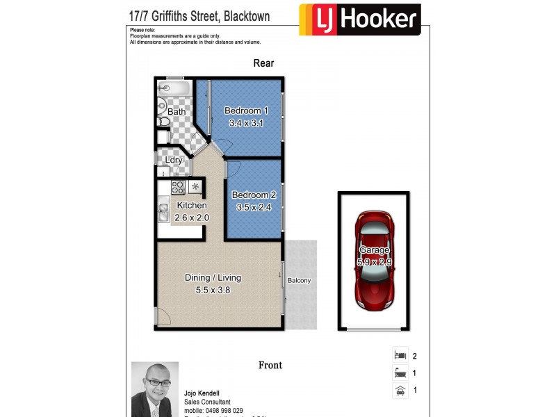 17/7 Griffiths Street, Blacktown NSW 2148