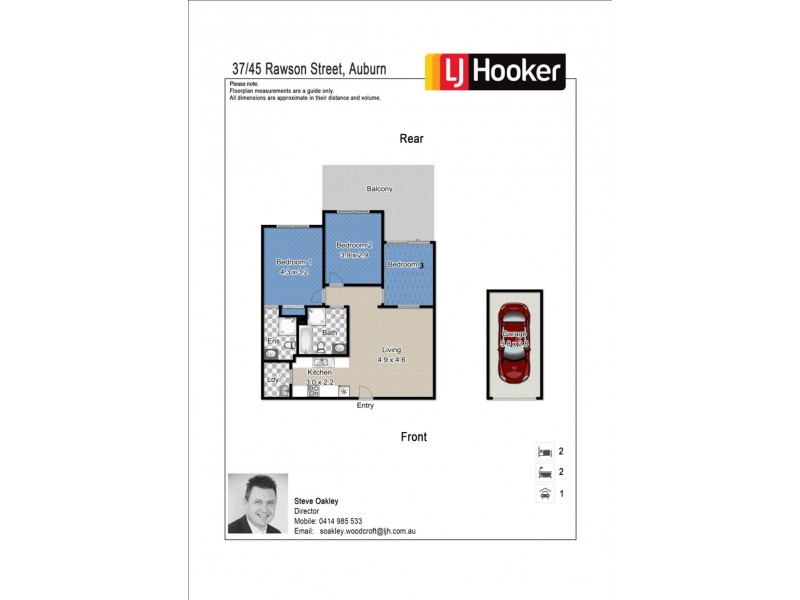 37/45 Rawson Street, Auburn NSW 2144