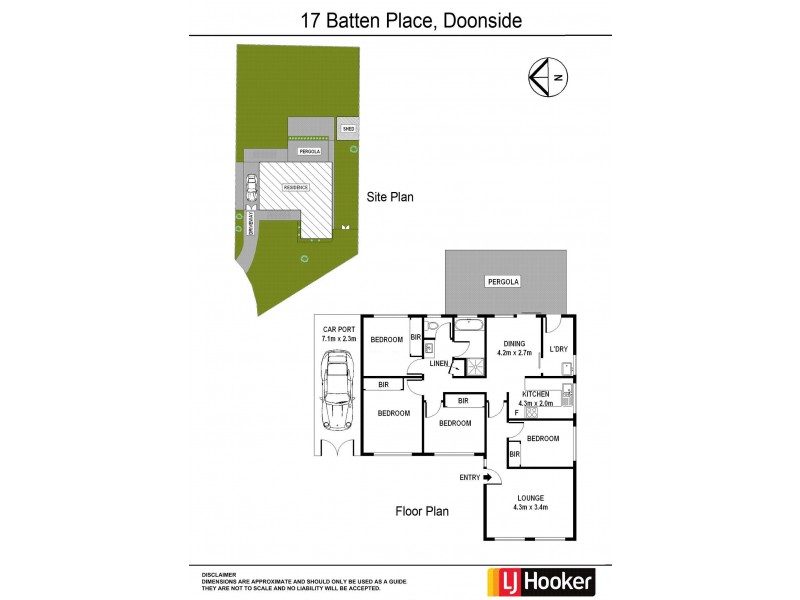 17 Batten Place, Doonside NSW 2767 Floorplan