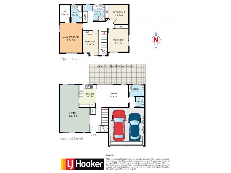 3 Callabona Avenue, Woodcroft NSW 2767 Floorplan