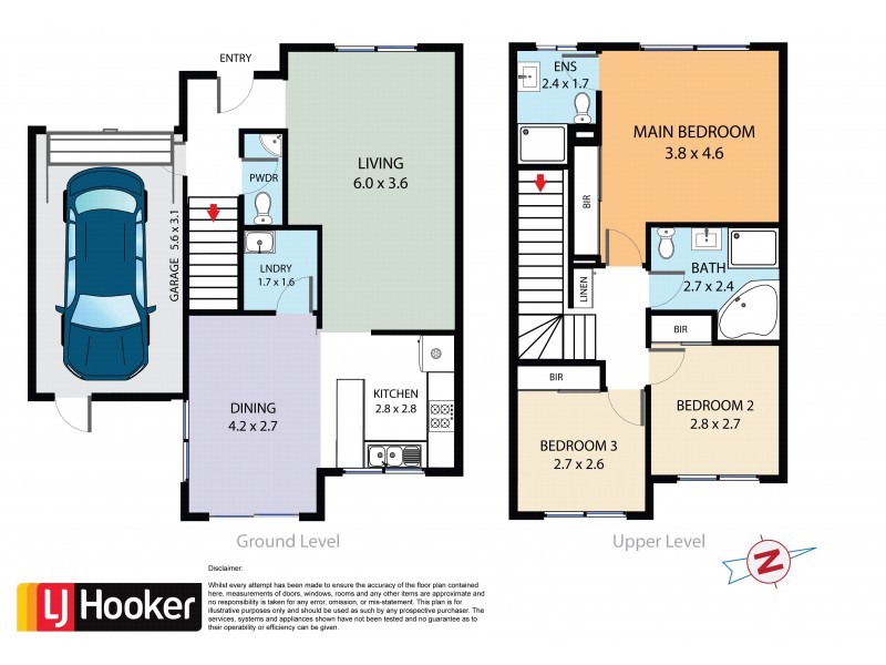16 Silvereye Circuit, Woodcroft NSW 2767 Floorplan