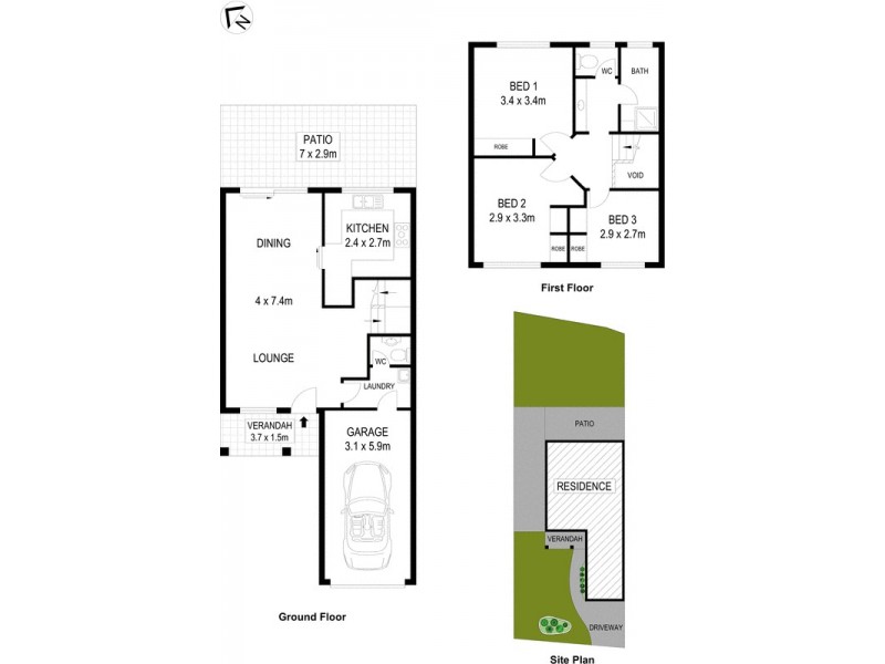21A Munmorah Circuit, Woodcroft NSW 2767 Floorplan