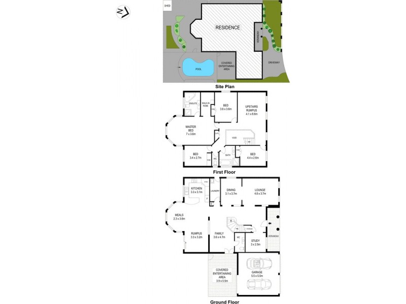 44 Jindabyne Circuit, Woodcroft NSW 2767 Floorplan