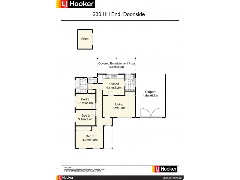 230 Hill end Road, Doonside NSW 2767 Floorplan