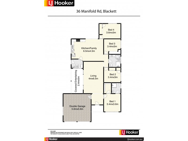 36 Manifold Road, Blackett NSW 2770 Floorplan