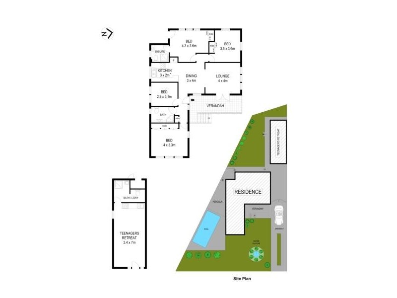 44 Lock Street, Blacktown NSW 2148 Floorplan
