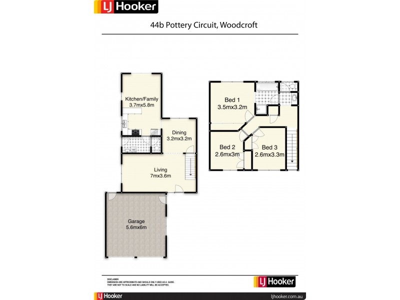 44B Pottery Circuit, Woodcroft NSW 2767 Floorplan