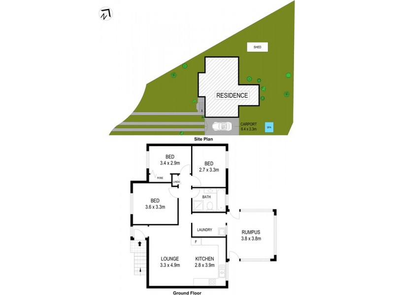 4 Temi Place, Marayong NSW 2148 Floorplan
