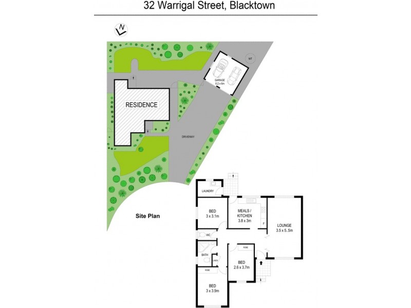 32 Warrigal Street, Blacktown NSW 2148 Floorplan