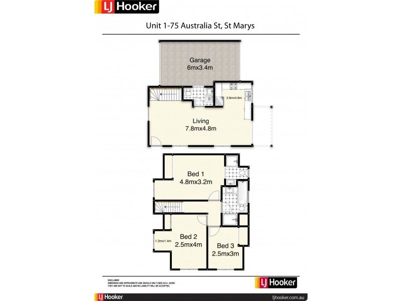1/75 Australia Street, St Marys NSW 2760 Floorplan