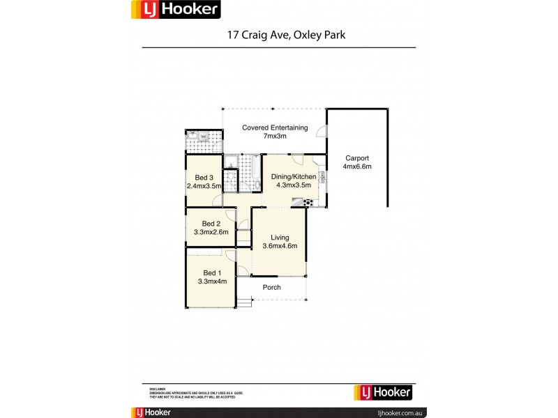 17 Craig Avenue, Oxley Park NSW 2760 Floorplan