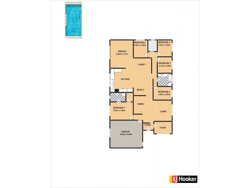 63 Samantha Crescent, Glendenning NSW 2761 Floorplan