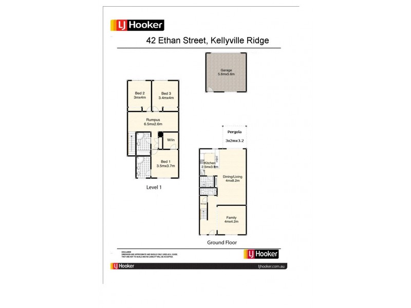 42 Ethan Street, Kellyville Ridge NSW 2155 Floorplan