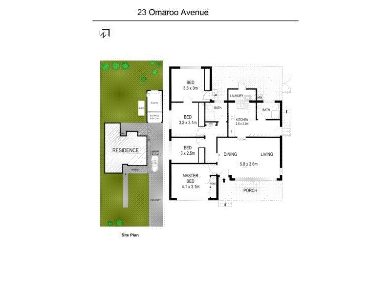 23 Omaroo Avenue, Doonside NSW 2767 Floorplan