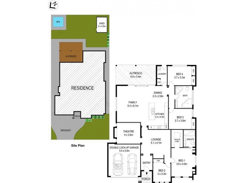 11 Kirkwood Crescent, Colebee NSW 2761 Floorplan