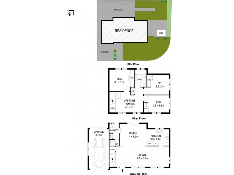 42 Pottery Circuit, Woodcroft NSW 2767 Floorplan