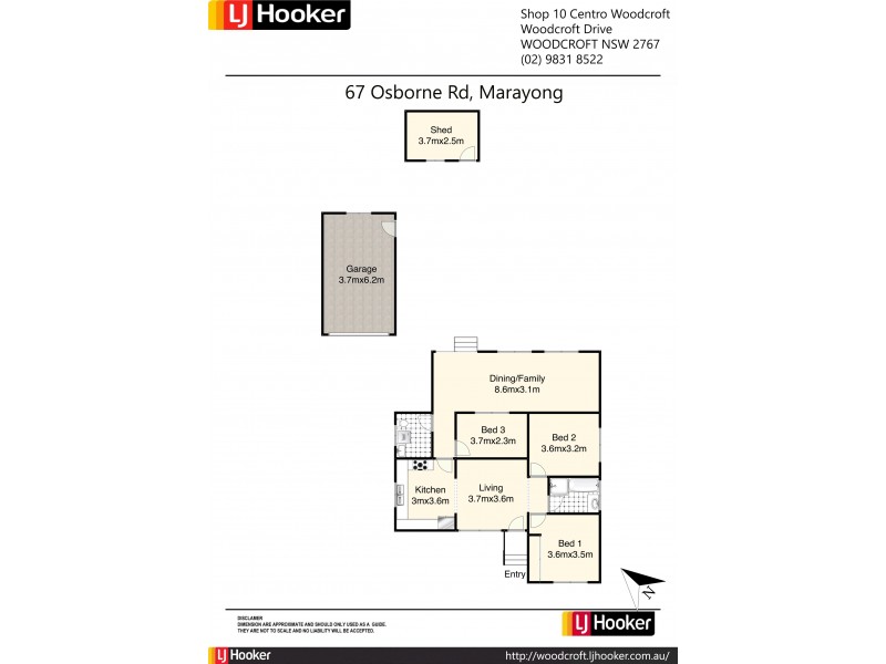 67 Osborne Road, Marayong NSW 2148 Floorplan