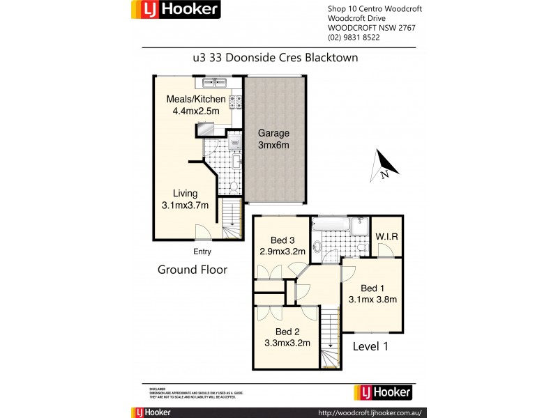 3/33 Doonside Crescent, Blacktown NSW 2148 Floorplan