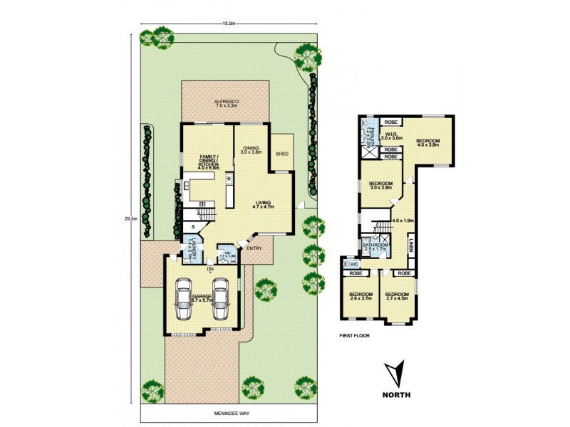 15 Menindee Way, Woodcroft NSW 2767 Floorplan