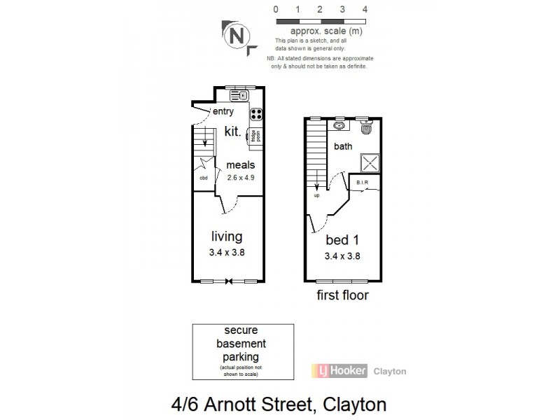 Unit 4/6 Arnott Street, Clayton VIC 3168 Floorplan