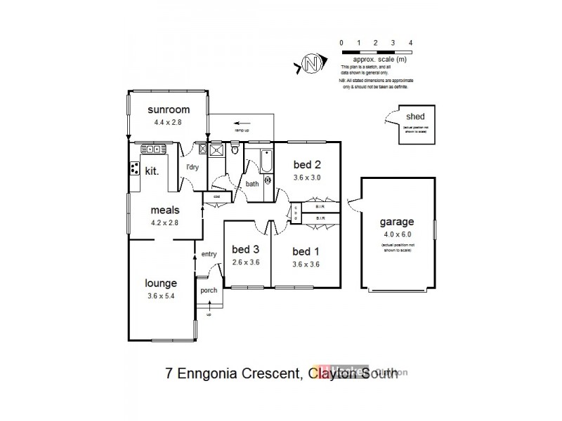 7 Enngonia Crescent, Clayton South VIC 3169 Floorplan