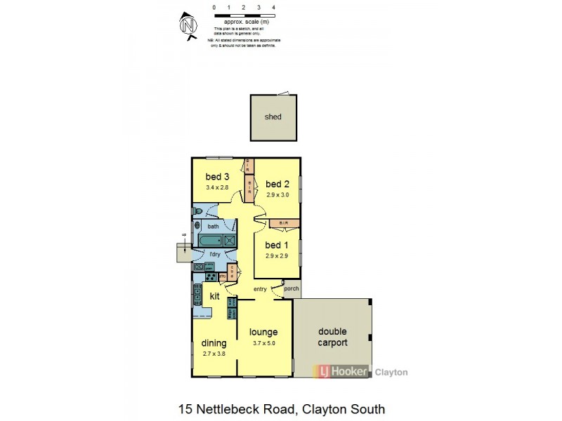 15 Nettelbeck Road, Clayton South VIC 3169 Floorplan