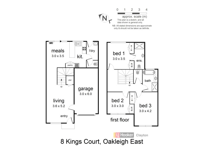 8 Kings Court, Oakleigh East VIC 3166 Floorplan