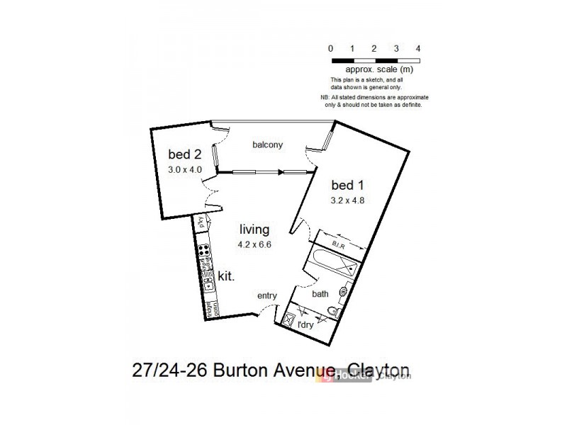 27/24-26 Burton Avenue, Clayton VIC 3168 Floorplan