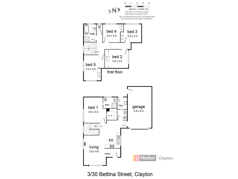 3/30 Bettina Street, Clayton VIC 3168 Floorplan