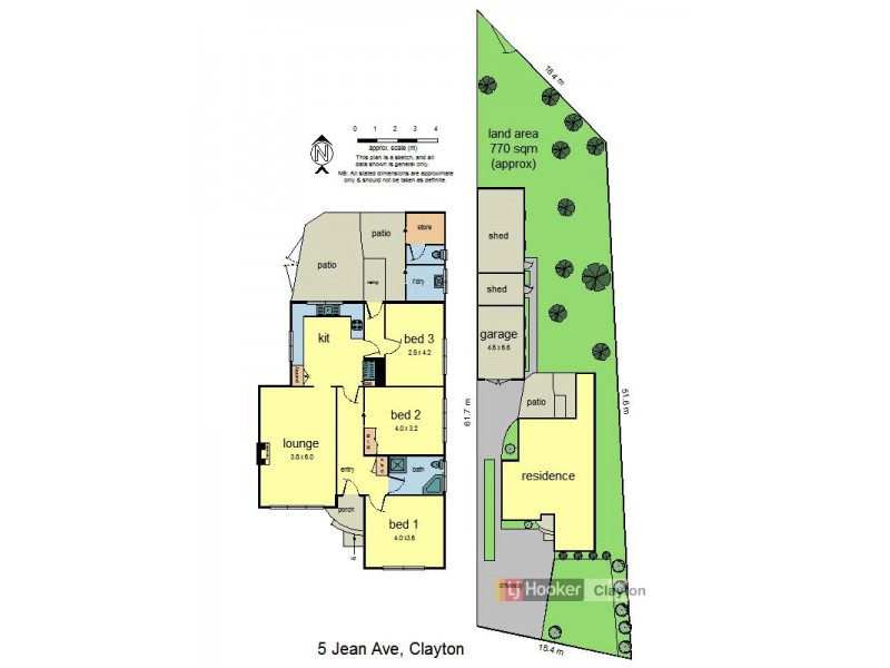 5 Jean Avenue, Clayton VIC 3168 Floorplan