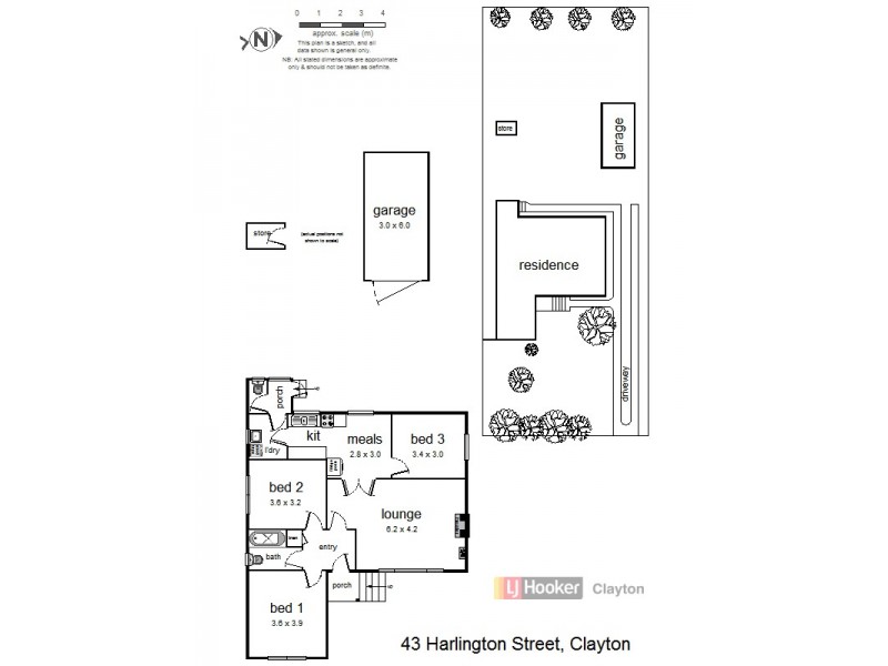 43 Harlington Street, Clayton VIC 3168 Floorplan