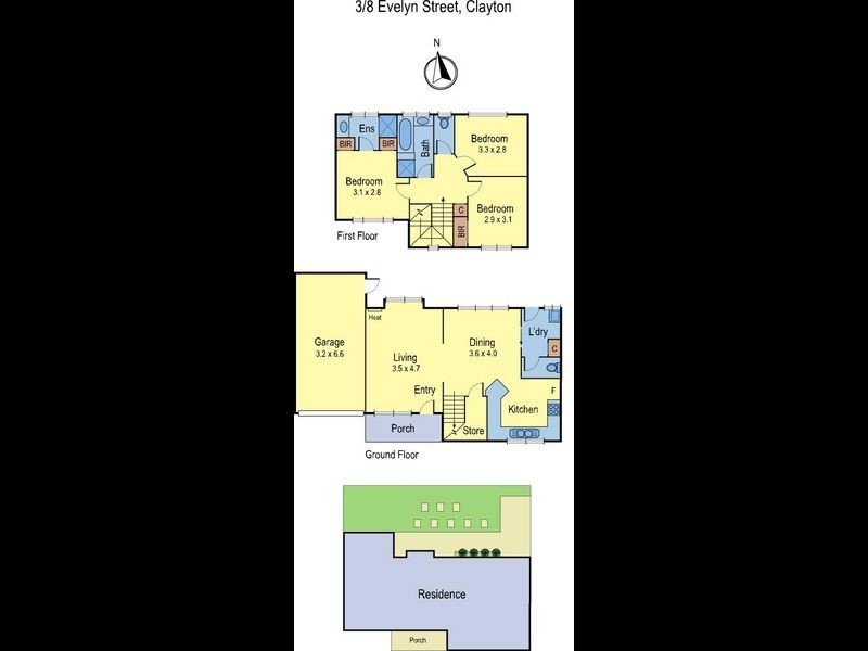 Unit 3/8 Evelyn Street, Clayton VIC 3168