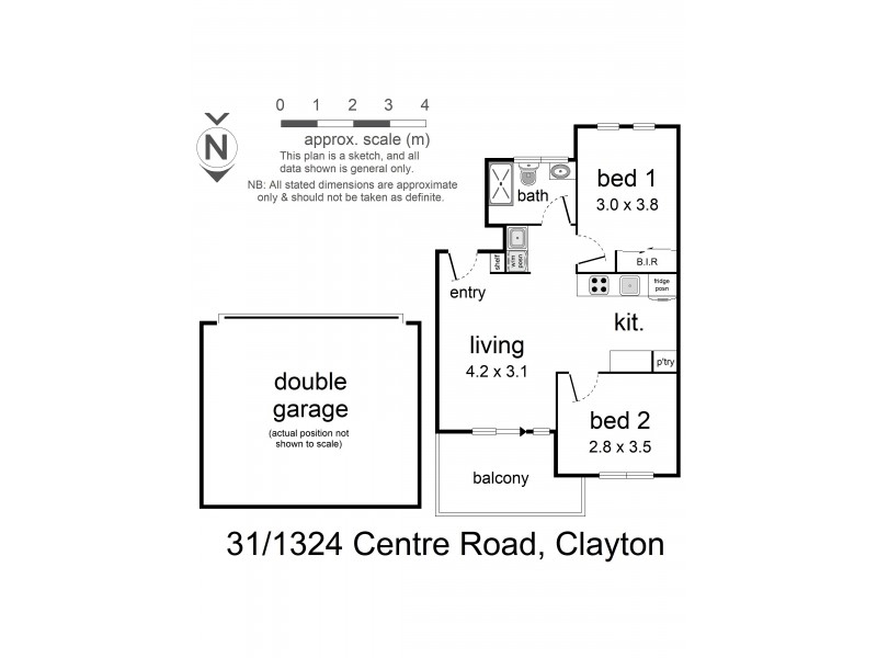 Apartment 31/1324-1328 Centre Road, Clayton South VIC 3169 Floorplan