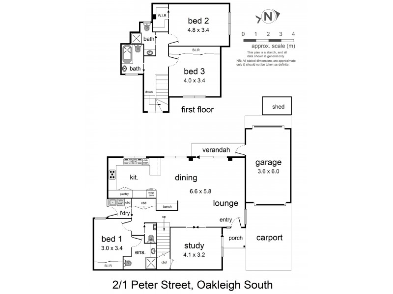 Unit 2/1 Peter Street, Oakleigh South VIC 3167 Floorplan
