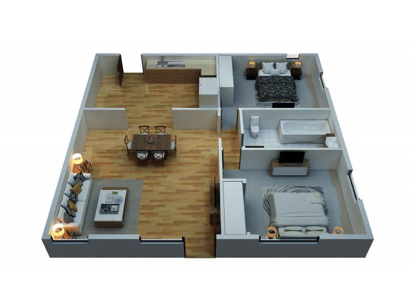 Unit 2/42 First Street, Clayton South VIC 3169 Floorplan