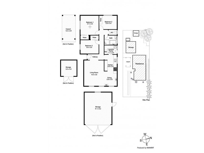 1 Wannan Court, Clayton South VIC 3169 Floorplan