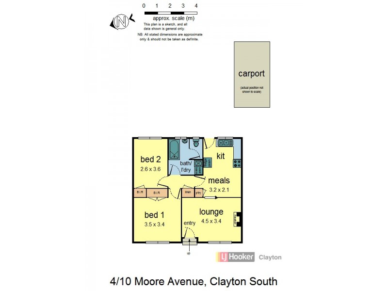 4/10 Moore Avenue, Clayton South VIC 3169 Floorplan