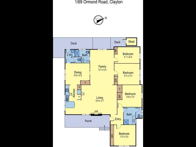 1/69 Ormond Road, Clayton VIC 3168