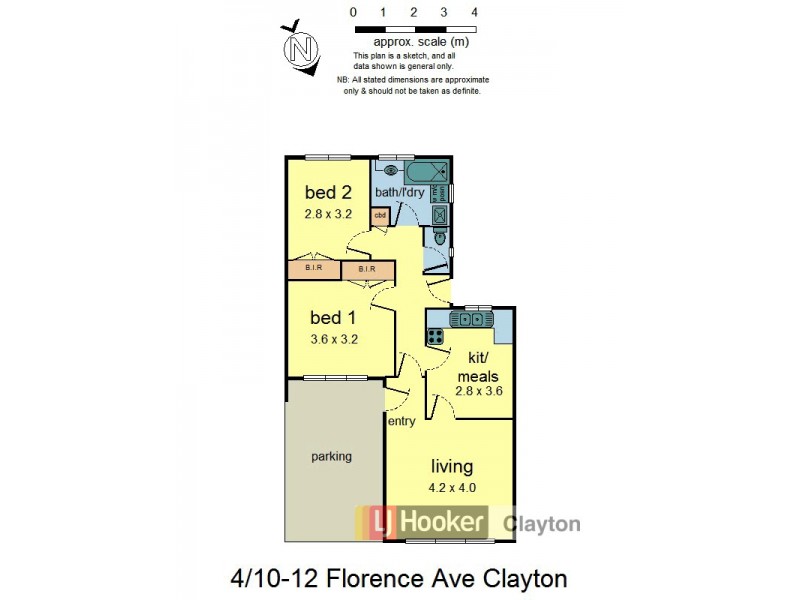 4/10-12 Florence Avenue, Clayton VIC 3168 Floorplan