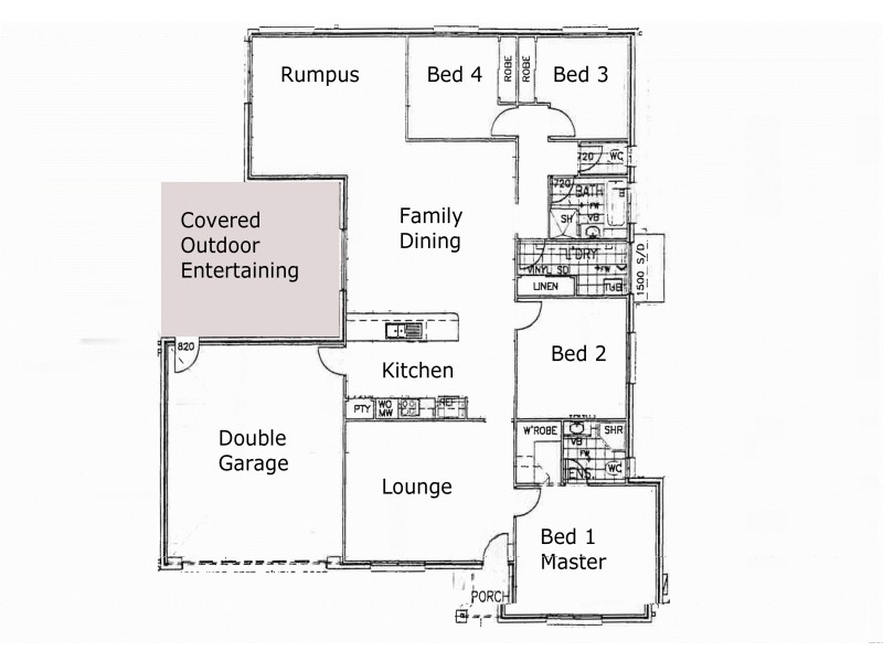 12 St Aubins Drive, Brassall QLD 4305 Floorplan