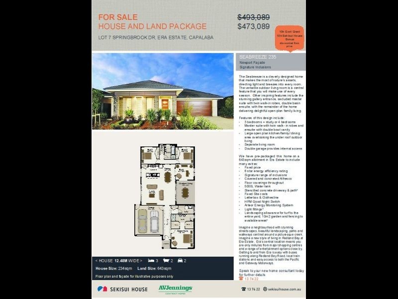 lot 7 Springbrook Drive, Capalaba QLD 4157
